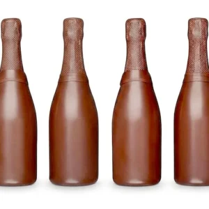 Garrafas de chocolate